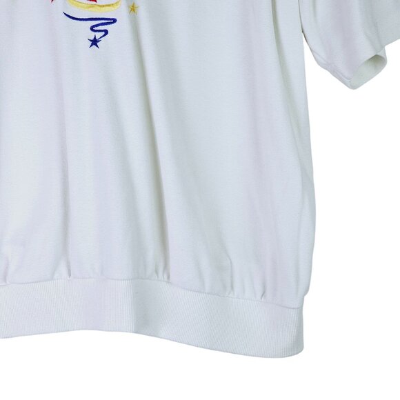 Vintage 1990's Alfred Dunner Sailboat Primary Colors Top, Sz 2X - Picture 5 of 7